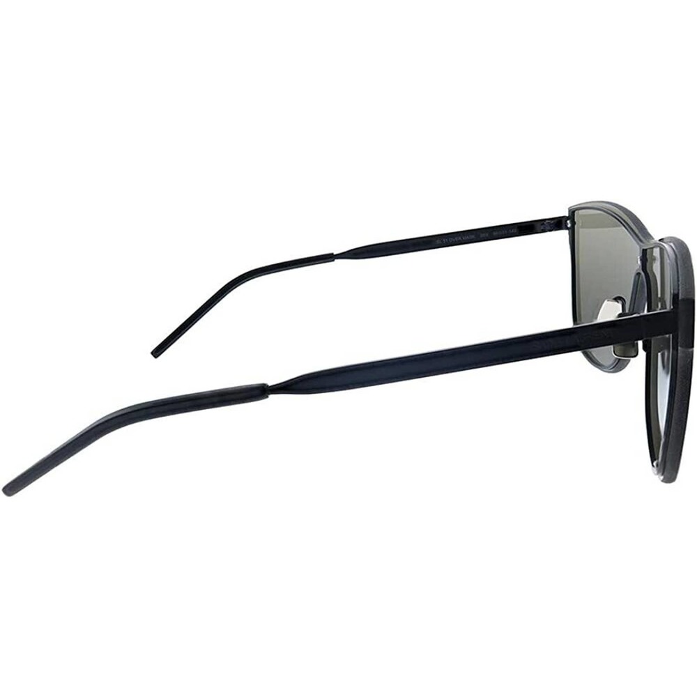 Saint Laurent SL 51 OVER MASK Black/Grey 99/10/140 unisex Sunglasses - Picture 2 of 3